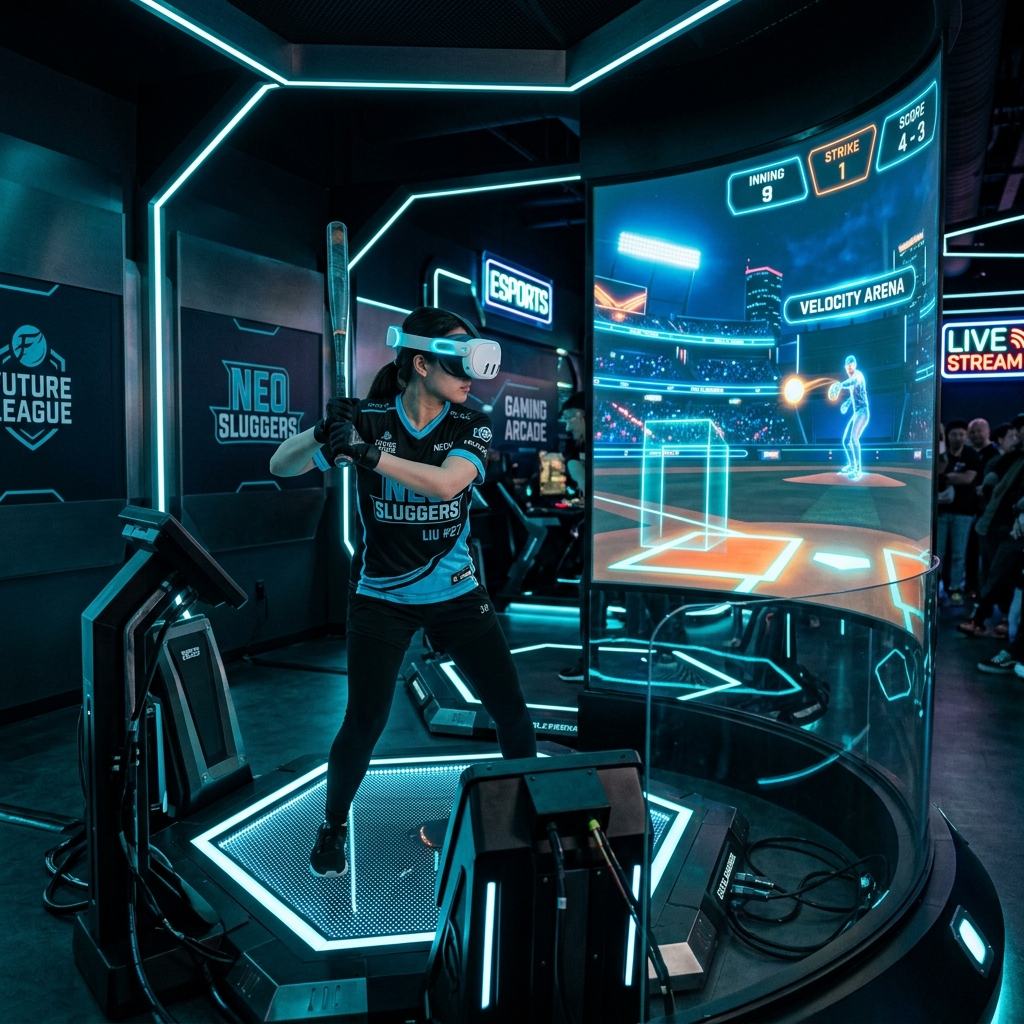 HitKombat Stadium 3D VR Architectural Render